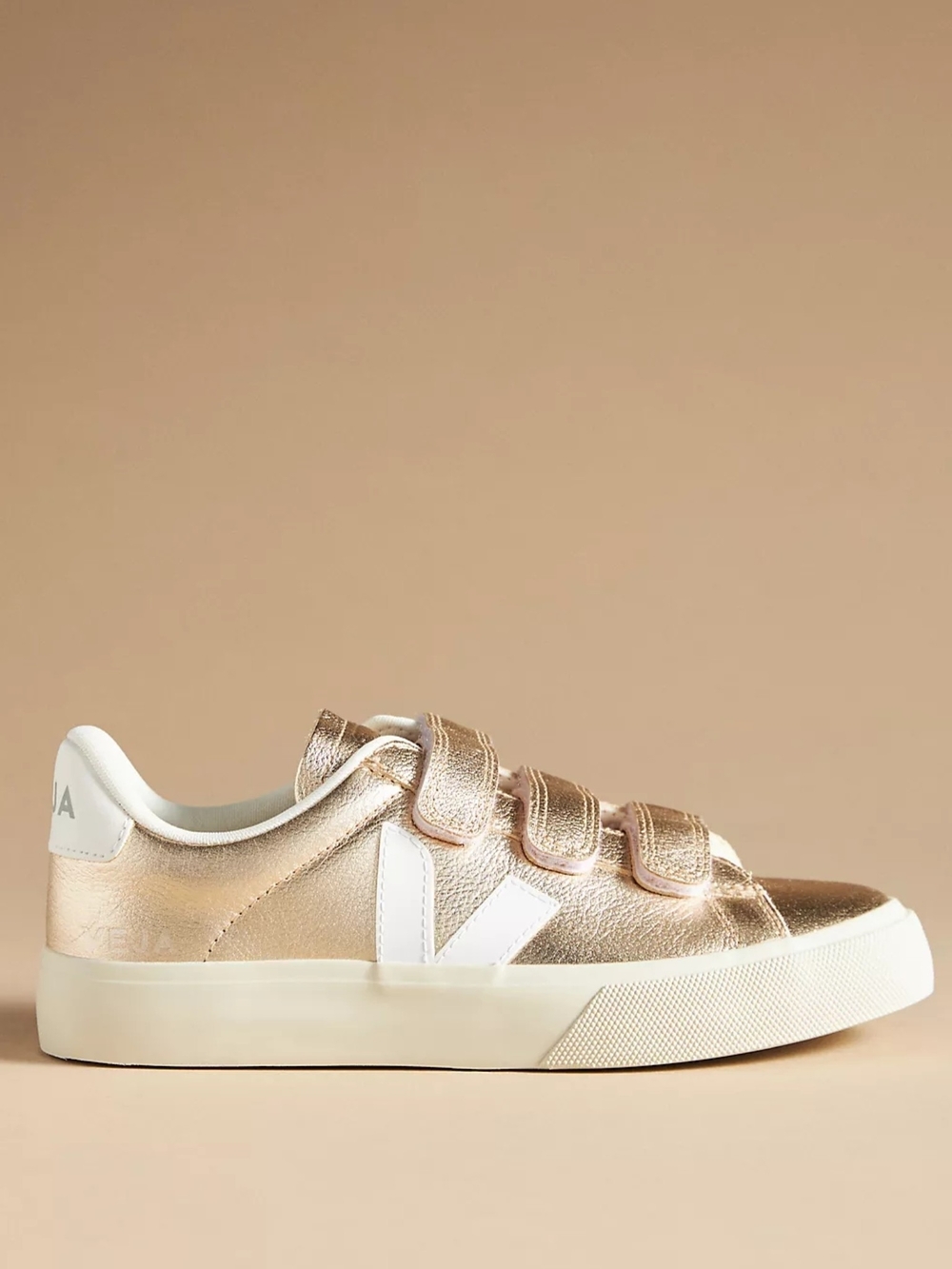New! Veja ChromeFree Recife Sneakers in Leather Platine White EU 38